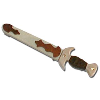 Ilggro Dolch mit Scheide Holz,Leder
