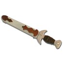 Ilggro Dolch mit Scheide Holz,Leder