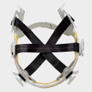 Voss Bauhelm Schutzhelm INAP Defender 6 Punkt Voss, Innenausstattung mit Steckverschluss weiß