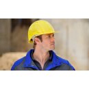 Voss Bauhelm Schutzhelm INAP Defender 6 Punkt Voss, Innenausstattung mit Steckverschluss weiß