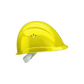 Voss Bauhelm Schutzhelm INAP Profiler 6-Punkt Voss, Innenausstattung mit Steckverschluss schwefel gelb