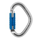 ALIENS - Alukarabiner TRIANGEL trilock - poliert/blau