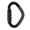 ALIENS - Alukarabiner TRIANGEL trilock - poliert/blau