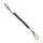 Aliens Spiralkabel 4 mit 2 Minikarabinern Karabinerfarbe Schwarz-Silber