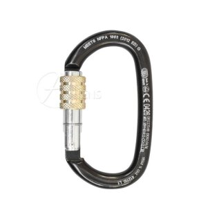 KONG - Stahlkarabiner OVALONE CARBON - SCREW SLEEVE