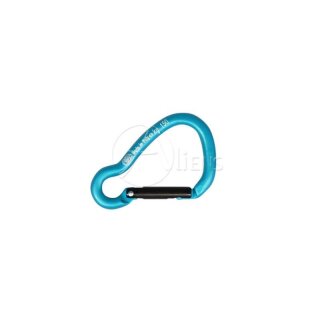 KONG - Zubehörkarabiner ALU HARNESS - 6 mm - rot/schwarz