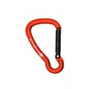 KONG - Zubehörkarabiner ALU HARNESS - 8 mm - orange/blau