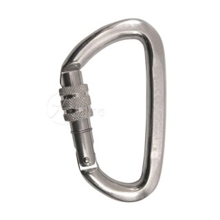 KONG - Alukarabiner GUIDE screw - poliert