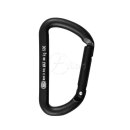 KONG - Materialkarabiner MINI D - komplett schwarz