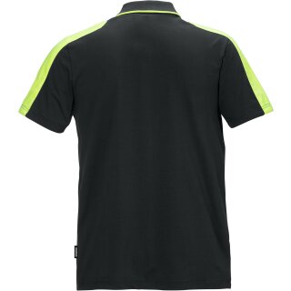 Fristads Kansas Poloshirt, Kurzarm 7448 RTP Farbe Schwarz