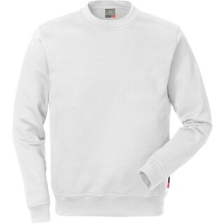 Fristads Kansas Sweatshirt 7601 SM Farbe Weiß