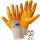 Worky Flex-Nitril Nitril-Handschuh 1496C in gelb EN 388 CAT II