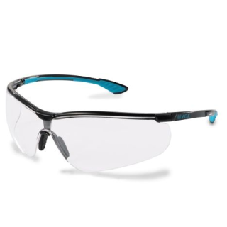 Uvex Schutzbrille sportstyle Bügelbrille 9193376 in blau/schwarz