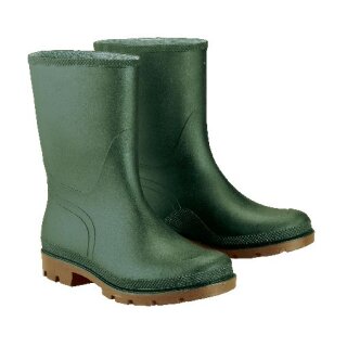 Feldtmann GÄRTNER PVC Stiefel Halbhoch PVC grün/beige Gr. 45