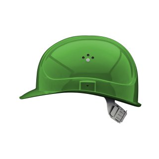 Voss INAP Master hell grün Kunststoff-Innenausstattung ohne Stirnband keine Anzeige unmontiert