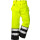 Fristads Kansas Hi-Vis Regenbundhose 2625 RS in Farbe Warnschutz-Gelb/Schwarz & Größe 2XS