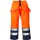 Fristads Kansas Hi-Vis Regenbundhose 2625 RS in Farbe Warnschutz-Orange/Marine & Größe 2XS