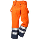 Fristads Kansas Hi-Vis Regenbundhose 2625 RS in Farbe Warnschutz-Orange/Marine & Größe S