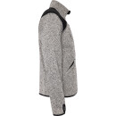 Fristads Kansas Fleecejacke 7451 PRKN in Farbe Grau/Schwarz & Größe M