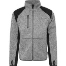 Fristads Kansas Fleecejacke 7451 PRKN in Farbe Grau/Schwarz & Größe M