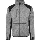 Fristads Kansas Fleecejacke 7451 PRKN in Farbe Grau/Schwarz & Größe L