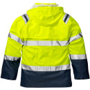 Fristads Kansas Hi-Vis Regenjacke 4624 RS in Farbe Warnschutz-Gelb/Marine & Größe L