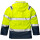 Fristads Kansas Hi-Vis Regenjacke 4624 RS in Farbe Warnschutz-Gelb/Marine & Größe XL