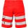 Fristads Kansas Hi-Vis Shorts 2528 THL in Farbe Warnschutz-Rot & Größe C46