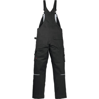 Fristads Kansas Icon One Baumwoll-Latzhose 1112 KC in Farbe Schwarz & Größe D104