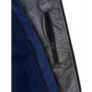 Fristads Kansas Fleece-Jacke, winddicht 4411 FE in Farbe Dunkelblau & Größe L
