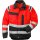 Fristads Kansas Hi-Vis Jacke 4026 PLU in Farbe Warnschutz-Rot/Schwarz & Größe XS