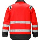 Fristads Kansas Hi-Vis Jacke 4026 PLU in Farbe Warnschutz-Rot/Schwarz & Größe S