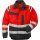 Fristads Kansas Hi-Vis Jacke 4026 PLU in Farbe Warnschutz-Rot/Schwarz & Größe M