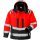 Fristads Kansas Hi-Vis Airtech® Winterjacke 4035 GTT in Farbe Warnschutz-Rot/Schwarz & Größe XS