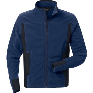 Fristads Kansas Fleece-Jacke 4003 MFL in Farbe Marine/Schwarz & Größe 3XL