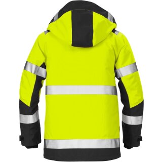 Fristads Kansas Hi-Vis GORE-TEX Jacke 4988 GXB in Farbe Warnschutz-Gelb/Schwarz & Größe XS