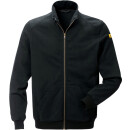 Fristads Kansas ESD Sweatshirt-Jacke 4080 XG85 in Farbe Schwarz & Größe XS