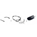 Bollé Kit Cobra mit Schaumstoff und Kopfband - Rauchglas und ESP PC - mit Etui aus Mikrofaser