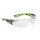 Bollé Rush+ Schutzbrille Bügelbrille Klar mit grünen Bügeln