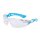 Bollé Rush+Small Schutzbrille Bügelbrille Klar mit blau/Weiß Rahmen