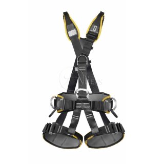 SINGING ROCK Komplettgurt PROFI WORKER lll SPEED - schwarz/gelb in versch. Größen