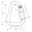MAILLON RAPIDE Schraubkettenglied MAILLON - Delta - 10 mm...