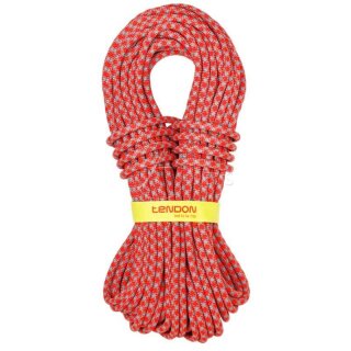 TENDON - Kletterseil INDOOR 10,4 rot/grau in verschiedenen Längen