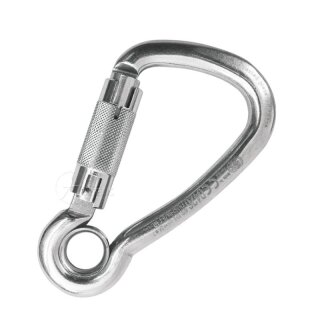 KONG - Karabiner HARNESS EYE  - stainless steel - 120 mm in versch. Modellen