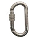 KONG - Karabiner OVAL ALU CLASSIC screw - in diversen Farben