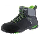 Triuso S3 Sicherheitsstiefel niedrig, Metallfrei, Schwarz-Grün 42