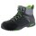 Triuso S3 Sicherheitsstiefel niedrig, Metallfrei, Schwarz-Grün 46
