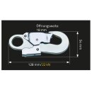 MAS Absturzsicherung Karabinerhaken Typ MAS 51