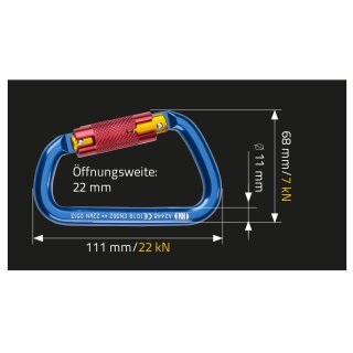 MAS Absturzsicherung Bergsteigerhaken BS 15