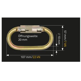 MAS Absturzsicherung Bergesteigerhaken BS 40